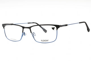 Flexon FLEXON E1120 Eyeglasses BLACK/BLUE/Clear demo lens-AmbrogioShoes