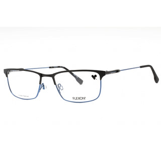 Flexon FLEXON E1120 Eyeglasses BLACK/BLUE/Clear demo lens-AmbrogioShoes