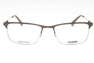 Flexon FLEXON E1120 Eyeglasses GUNMETAL/Clear demo lens-AmbrogioShoes