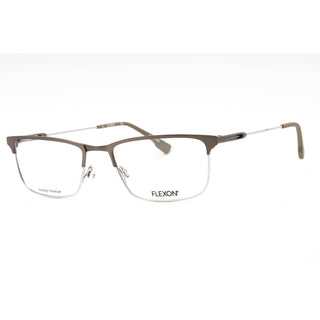 Flexon FLEXON E1120 Eyeglasses GUNMETAL/Clear demo lens-AmbrogioShoes