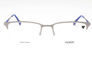 Flexon FLEXON E1130 Eyeglasses MATTE SILVER/Clear demo lens-AmbrogioShoes