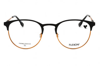 Flexon FLEXON E1133 Eyeglasses MATTE BLACK COPPER/Clear demo lens-AmbrogioShoes