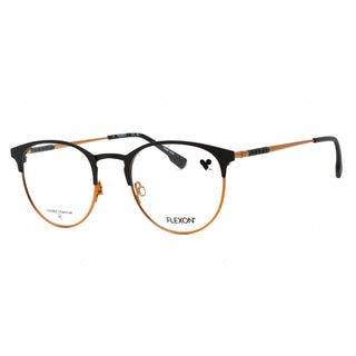 Flexon FLEXON E1133 Eyeglasses MATTE BLACK COPPER/Clear demo lens-AmbrogioShoes