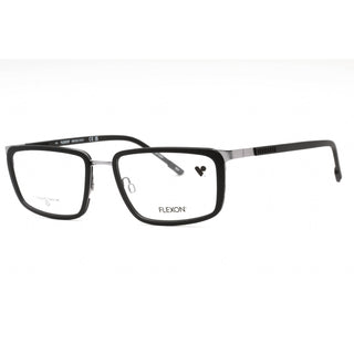 Flexon FLEXON E1138 Eyeglasses MATTE BLACK/GUNMETAL/Clear demo lens-AmbrogioShoes