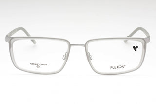 Flexon FLEXON E1138 Eyeglasses MATTE GREY/SILVER/Clear demo lens-AmbrogioShoes