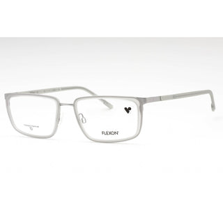 Flexon FLEXON E1138 Eyeglasses MATTE GREY/SILVER/Clear demo lens-AmbrogioShoes