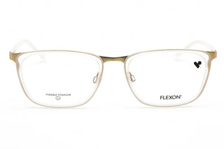 Flexon FLEXON E1139 Eyeglasses Matte Crystal/Gold / Clear Lens-AmbrogioShoes