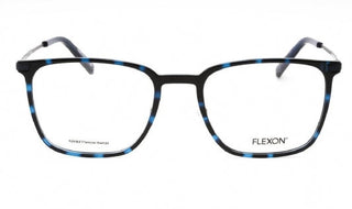 Flexon FLEXON EP8001 Eyeglasses SHINY NAVY TORTOISE/Clear demo lens-AmbrogioShoes