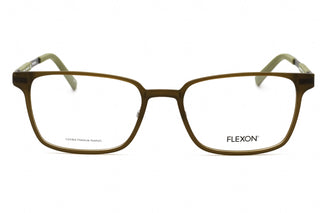 Flexon FLEXON EP8007 Eyeglasses MATTE OLIVE CRYSTAL/Clear demo lens-AmbrogioShoes