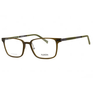 Flexon FLEXON EP8007 Eyeglasses MATTE OLIVE CRYSTAL/Clear demo lens-AmbrogioShoes