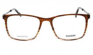 Flexon FLEXON EP8011 Eyeglasses BROWN/GREY GRADIENT/Clear demo lens-AmbrogioShoes