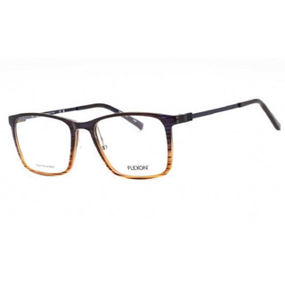 Flexon FLEXON EP8011 Eyeglasses NAVY/AMBER GRADIENT/Clear demo lens-AmbrogioShoes