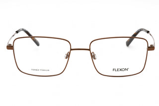 Flexon FLEXON H6058 Eyeglasses DARK BROWN /Clear demo lens-AmbrogioShoes