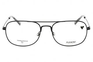 Flexon FLEXON H6066 Eyeglasses BLACK/Clear demo lens-AmbrogioShoes