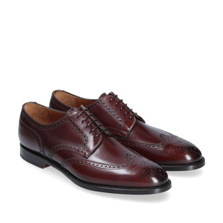 Franceschetti Conwy Men's Shoes Calf-Skin Leather Derby Oxfords (FCCT1037)-AmbrogioShoes