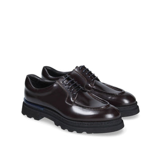 Franceschetti Sion 7467016 Men's Shoes Calf-Skin Leather Derby Oxfords (FCCT1083)-AmbrogioShoes