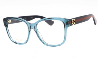 Gucci GG0038ON Eyeglasses Blue / Clear Lens-AmbrogioShoes