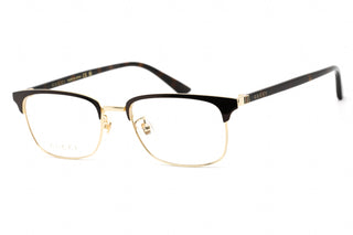 Gucci GG0131O Eyeglasses Brown Havana / Clear Lens-AmbrogioShoes