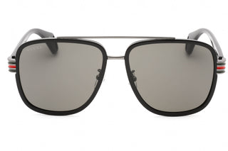 Gucci GG0448S Sunglasses Black / Grey-AmbrogioShoes