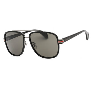Gucci GG0448S Sunglasses Black / Grey-AmbrogioShoes