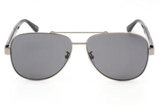 Gucci GG0528S Sunglasses Ruthenium/Grey-AmbrogioShoes