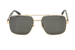 Gucci GG0529S Sunglasses Gold Crystal / Grey-AmbrogioShoes