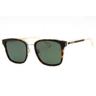 Gucci GG0563SKN Sunglasses Shiny Havana Gold / Green-AmbrogioShoes