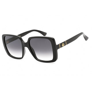 Gucci GG0632S Sunglasses Black / Grey Gradient Unisex-AmbrogioShoes