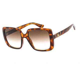 Gucci GG0632S Sunglasses Havana / Brown Gradient Unisex-AmbrogioShoes