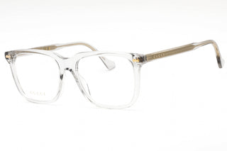 Gucci GG0737O Eyeglasses GREY-GREY / TRANSPARENT-AmbrogioShoes