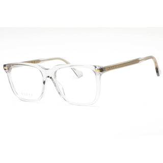 Gucci GG0737O Eyeglasses GREY-GREY / TRANSPARENT-AmbrogioShoes