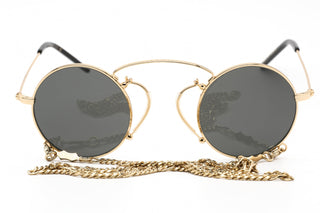 Gucci GG0991S Sunglasses Gold / Grey-AmbrogioShoes