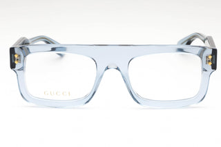 Gucci GG1085O Eyeglasses AZURE-AZURE / TRANSPARENT-AmbrogioShoes