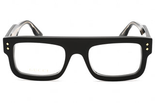 Gucci GG1085O Eyeglasses BLACK-BLACK / TRANSPARENT-AmbrogioShoes