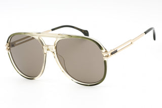 Gucci GG1104S Sunglasses GREEN/GOLD/BROWN-AmbrogioShoes