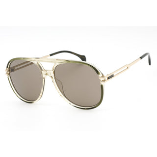 Gucci GG1104S Sunglasses GREEN/GOLD/BROWN-AmbrogioShoes