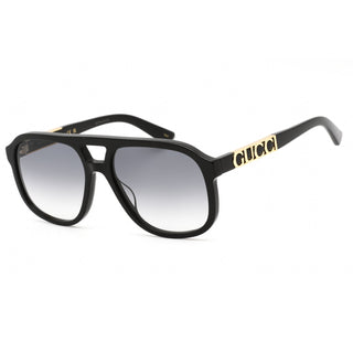 Gucci GG1188S Sunglasses Black / Grey Gradient-AmbrogioShoes