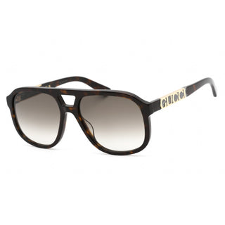 Gucci GG1188S Sunglasses Havana / Brown Gradient-AmbrogioShoes