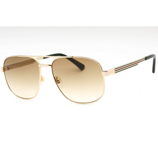 Gucci GG1223S Sunglasses GOLD-GOLD-BROWN-AmbrogioShoes