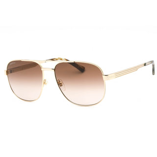Gucci GG1223S Sunglasses Gold / Brown Gradient-AmbrogioShoes