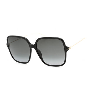 Gucci GG1267S Sunglasses Black/Gold / Grey Gradient-AmbrogioShoes