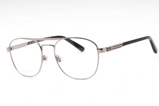 Gucci GG1290O Eyeglasses RUTHENIUM-BLACK / TRANSPARENT-AmbrogioShoes