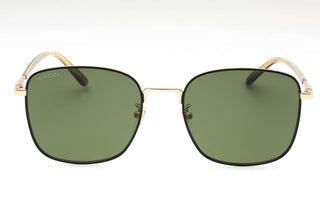 Gucci GG1350S Sunglasses GOLD-HAVANA / GREEN-AmbrogioShoes