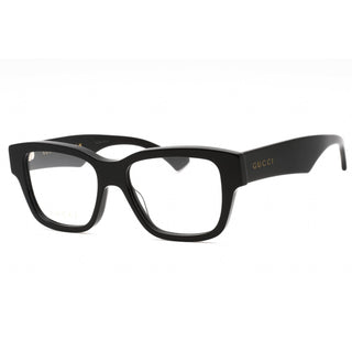 Gucci GG1428O Eyeglasses Black / Clear Lens-AmbrogioShoes