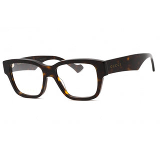 Gucci GG1428O Eyeglasses Tortoise / Clear Lens-AmbrogioShoes