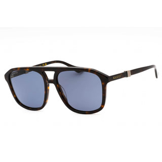 Gucci GG1494S Sunglasses Havana / Blue-AmbrogioShoes