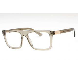 Gucci GG1504O Eyeglasses BROWN-BROWN / TRANSPARENT-AmbrogioShoes