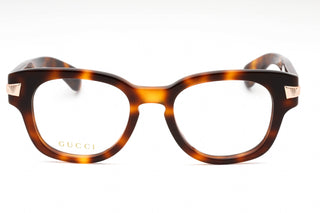 Gucci GG1518O Eyeglasses HAVANA-HAVANA / TRANSPARENT-AmbrogioShoes