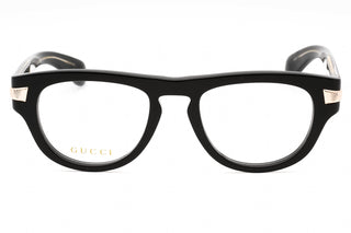 Gucci GG1519O Eyeglasses BLACK-BLACK / TRANSPARENT-AmbrogioShoes