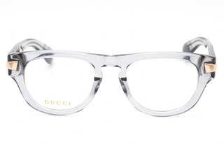 Gucci GG1519O Eyeglasses GREY-GREY / TRANSPARENT-AmbrogioShoes